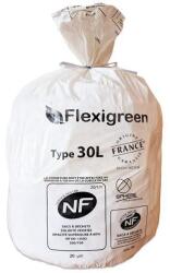 JetSac hulladékzsákok, 30 l, 20 mikron vastagság, 500 db, fehér