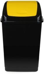  Cos birou capac batant 35 l Fantasy galben 9001241G Cos de gunoi