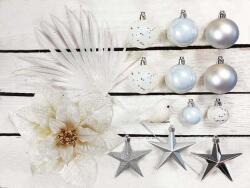 LAALU Díszek készlete SARKVIDÉKI FEHÉR (LAU-1616)