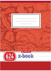 Herlitz 624 A6, vonalas, 20 lap (60078219)