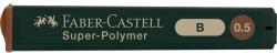 Faber-Castell Super-Polymer 0, 5 mm B 12 db nyomósirón betét (FC120501) - officedepot