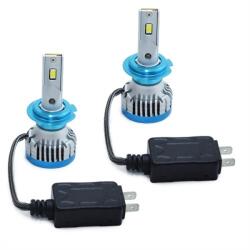  Super White Canbus H7 LED Fényszóró Szett - 1 Pár, 200W