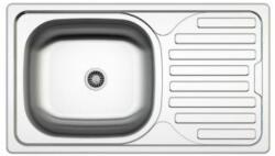 MOFÉM EVO2 1B1D 760x435mm (1 medence, 1 csepptálca) beépíthető mosogató szifoncsomaggal (760012808)