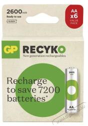 GP Batteries GP ReCyko NiMH Akkumulátor HR6 (AA) 2600mAh 6db