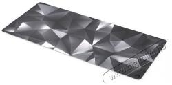 ENDORFY Crystal Black XL (400x900x3 mm, csúszásgátló, mintás) fekete egérpad