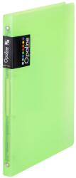 KARTON P+P Gyűrűskönyv A4, 4 gyűrűs 2cm gerinc PP, Karton P+P Opaline zöld (52375) - emag