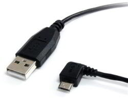 StarTech USBAUB2 mRA Micro USB Töltőkábel - 1.8 m, Fekete