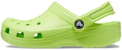 Crocs Crocs, Classic uniszex sarokpántos crocs papucs, Limezöld, 19-20 EU (206990-3UH-19-20)
