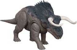 Mattel Figura Jurassic World Wild Roar - Nasutoceratops, cu sunete (JGB87)