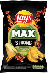 Lay's Strong Lays Cheese & Cayenne bordázott burgonya chips 120g (5900259127747)