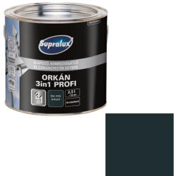 Supralux Orkán 3in1 Profi zománcfesték fémre, selyemfényű RAL 7016 antracit 2, 5 l (5615659)