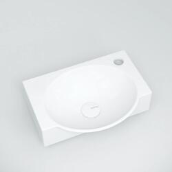 MARMY DOVE 40x30 jobbos mosdó, MATT FEHÉR 30 1010 04 21 11 (30 1010 04 21 11)