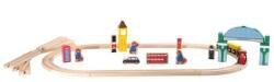 Legler Sine de tren din lemn Small Foot Paddington 43 buc (DDLE5998) Trenulet