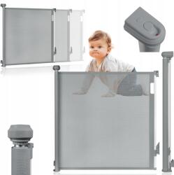 Lionelo Lépcsővédő Kapu Ajtó Korlát 140cm Lionelo Thea (brak progu, zestaw montażowy, szerokość 140cm)