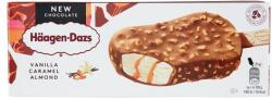 Häagen-Dazs vanília ízű jégkrém karamell öntettel, belga tejcsokoládé bevonattal és mandulával 80 ml