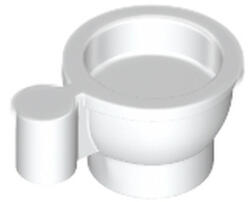 LEGO® Alkatrészek (Pick a Brick) Fehér teás csésze 6235083 (6235083)