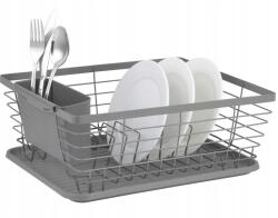 Kinghoff Edényszárító, 36×30×14.5cm, szürke színű (KH-1715)