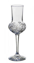 Black Crystal - Ajka Liliom * Kristály Pálinkás pohár 81 ml (Borm17535)
