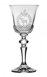 Black Crystal - Ajka Hunter * Kristály Nagy boros pohár 220 ml (L18205)