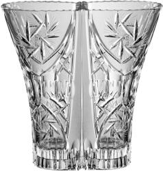 Black Crystal - Ajka Victoria * Ólomkristály Love váza 22 cm (Dupla16114)