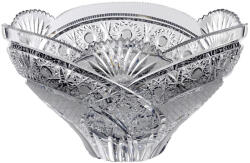 Black Crystal Other Goods * Ólomkristály Gyümölcsös tál 21, 7 cm (Sz16422)