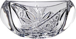 Black Crystal Liliom * Kristály Tál 18 cm (Orb17534)