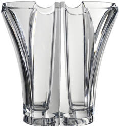 Black Crystal - Ajka Modern * Ólomkristály Love váza 22 cm (Dupla15014)