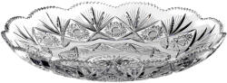 Black Crystal Laura * Kristály Süteményes tál 33 cm (17348)