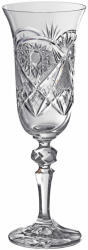 Black Crystal - Ajka Kőszeg * Kristály Pezsgős pohár 150 ml (L18307)