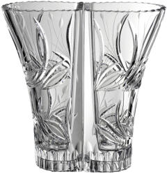 Black Crystal - Ajka Viola * Ólomkristály Love váza 22 cm (Dupla16214)