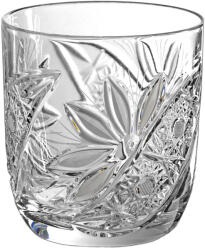 Black Crystal - Ajka Liliom * Kristály Whiskys pohár 280 ml (Orb17524)