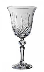 Black Crystal - Ajka Viola * Kristály Nagy boros pohár 220 ml (L17905)