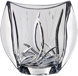 Black Crystal - Ajka Viola * Kristály Váza H 18 cm (Orb17299)