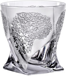 Black Crystal - Ajka Lace * Kristály Whiskys pohár 340 ml (Cs19117)