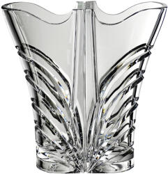 Black Crystal - Ajka Modern * Ólomkristály Love váza 22 cm (Dupla15214)