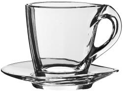 Black Crystal - Ajka Coffee * Kristály Cappuccinos csésze 260 ml LF (39693)