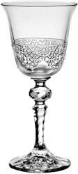 Black Crystal - Ajka Lace * Kristály Nagy boros pohár 220 ml (L19005)