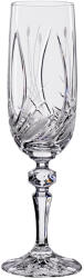 Black Crystal - Ajka Viola * Kristály Pezsgős pohár 180 ml (M17297)