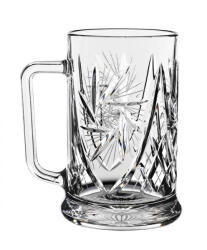 Black Crystal - Ajka Victoria * Üveg Sörös korsó 700 ml (Pas17187)