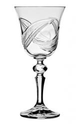 Black Crystal - Ajka Aphrodite * Kristály Boros pohár 170 ml (L17404)