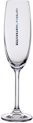 Black Crystal - Ajka Pearl * Kristály Pezsgős pohár 220 ml (GasGF17847)