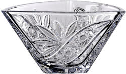 Black Crystal Liliom * Kristály Tál 18 cm (Tri17562)