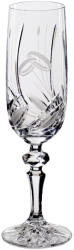 Black Crystal - Ajka Viola * Kristály Pezsgős pohár 180 ml (MGyű17220)