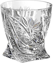 Black Crystal - Ajka Liliom * Kristály Whiskys pohár 340 ml (Cs17517)