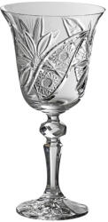 Black Crystal - Ajka Liliom * Kristály Nagy boros pohár 220 ml (L17605)
