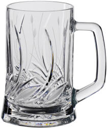 Black Crystal - Ajka Viola * Üveg Sörös korsó 700 ml (Pas17287)