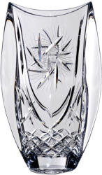 Black Crystal - Ajka Victoria * Kristály Váza H 30, 5 cm (Orb17188)