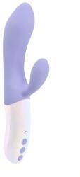 NOX Vibrator Iepuras NOX Ava 10 Moduri Vibratii, Silicon, USB Magentic, Mov, 19 cm Vibrator