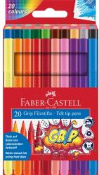 Faber-Castell Grip 20 db színes rostirón készlet FC155320 (FC155320)