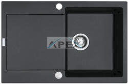 Franke Maris MRG 611-A fekete gránit mosogatótálca távvezérlővel (114.0176. 603)